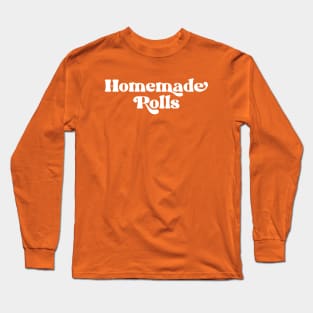 Homemade Rolls Retro Fall Toddler Sweater Funny Thanksgiving Day Baby Bodysuit Long Sleeve T-Shirt